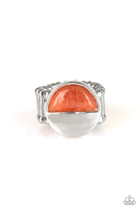 Stone Seeker - Orange - Rings - Paparazzi Accessories
