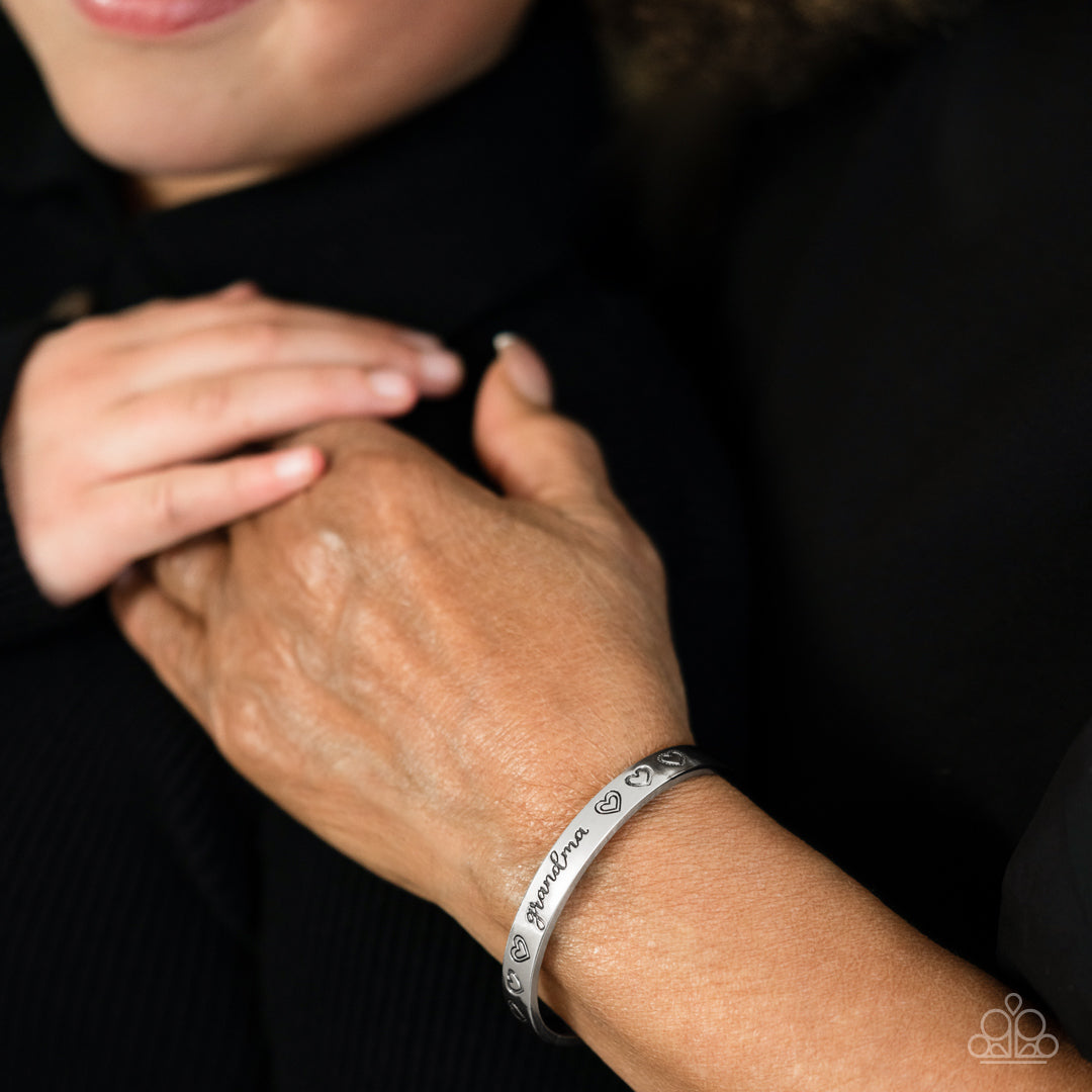 A Grandmothers Love - Silver - Bracelets - Paparazzi Accessories