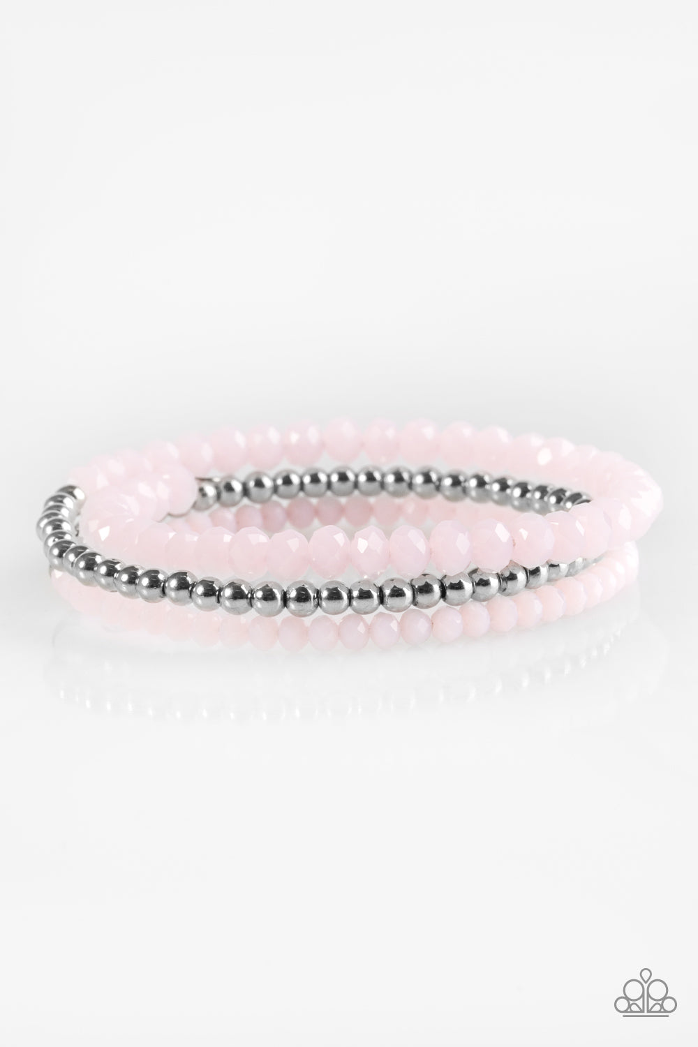 Luminous Luster - Pink - Bracelets - Paparazzi Accessories