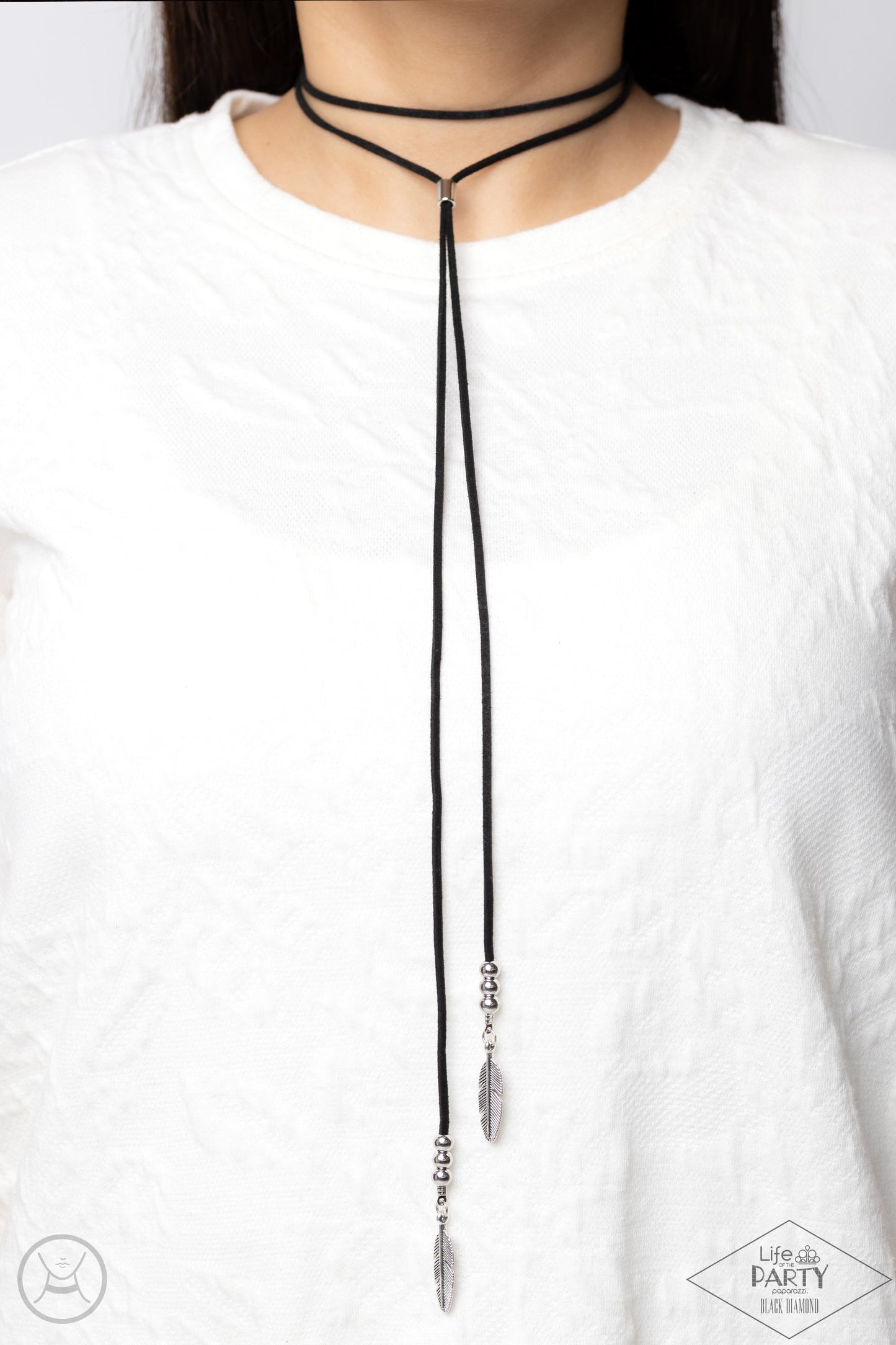 Lost On The Wind - Black - Necklace - Paparazzi Accessories