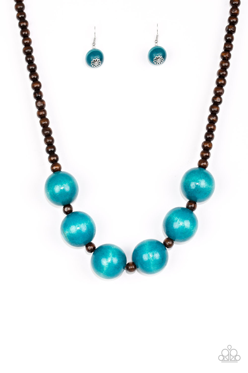 Oh My Miami - Blue - Necklace - Paparazzi Accessories