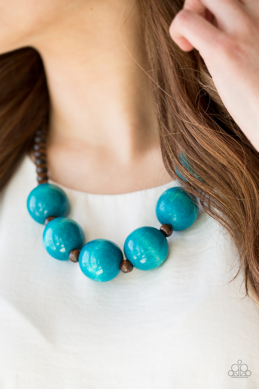 Oh My Miami - Blue - Necklace - Paparazzi Accessories