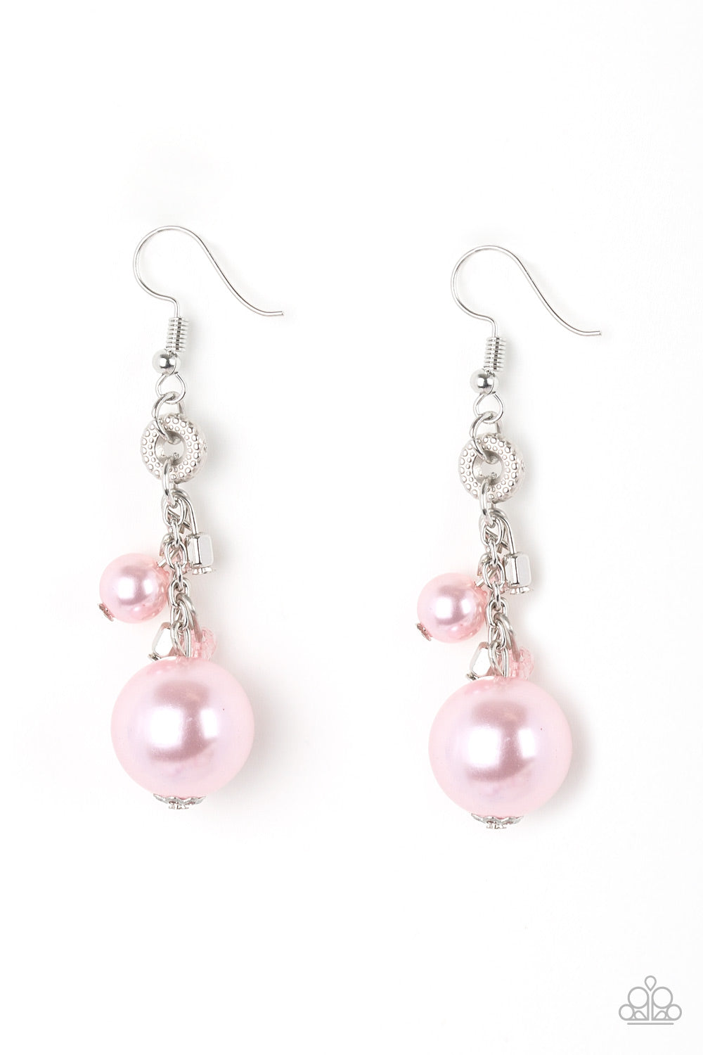Timelessly Traditional - Pink - Earrings - Paparazzi Accessories