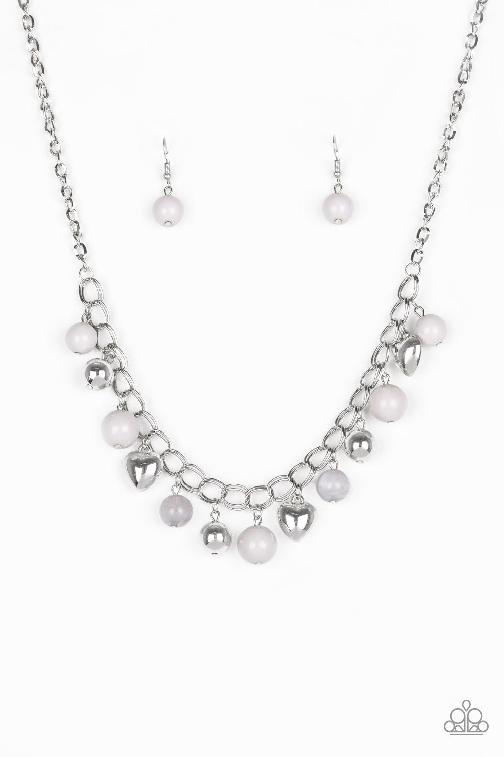 Summer Fling - Silver - Necklace - Paparazzi Accessories