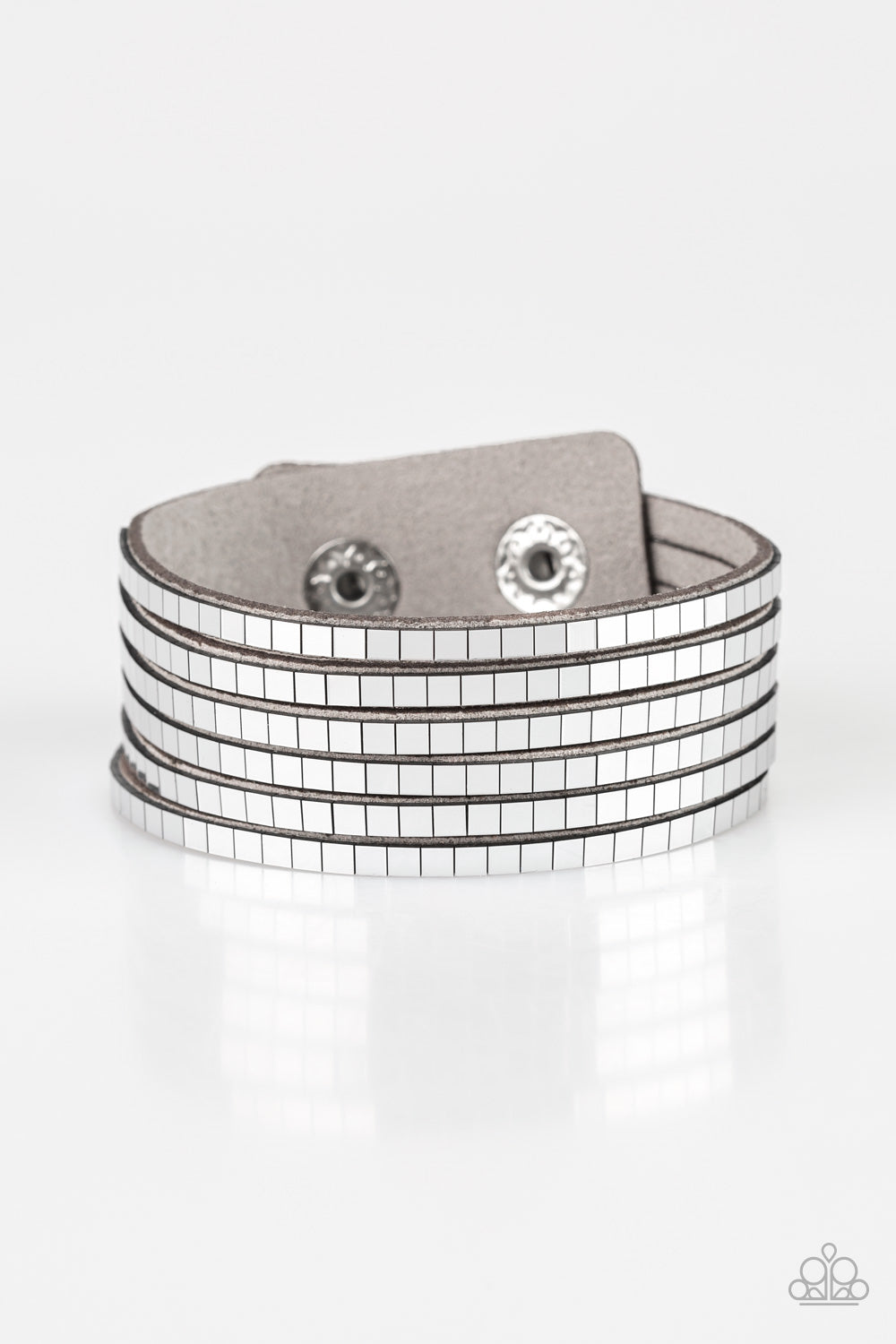 Disco Dazzle - Silver - Bracelets - Paparazzi Accessories