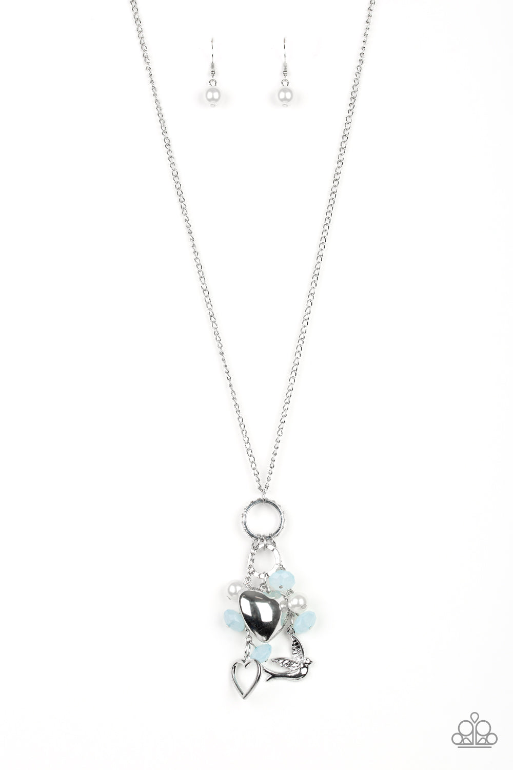 I Will Fly - Blue - Necklace - Paparazzi Accessories