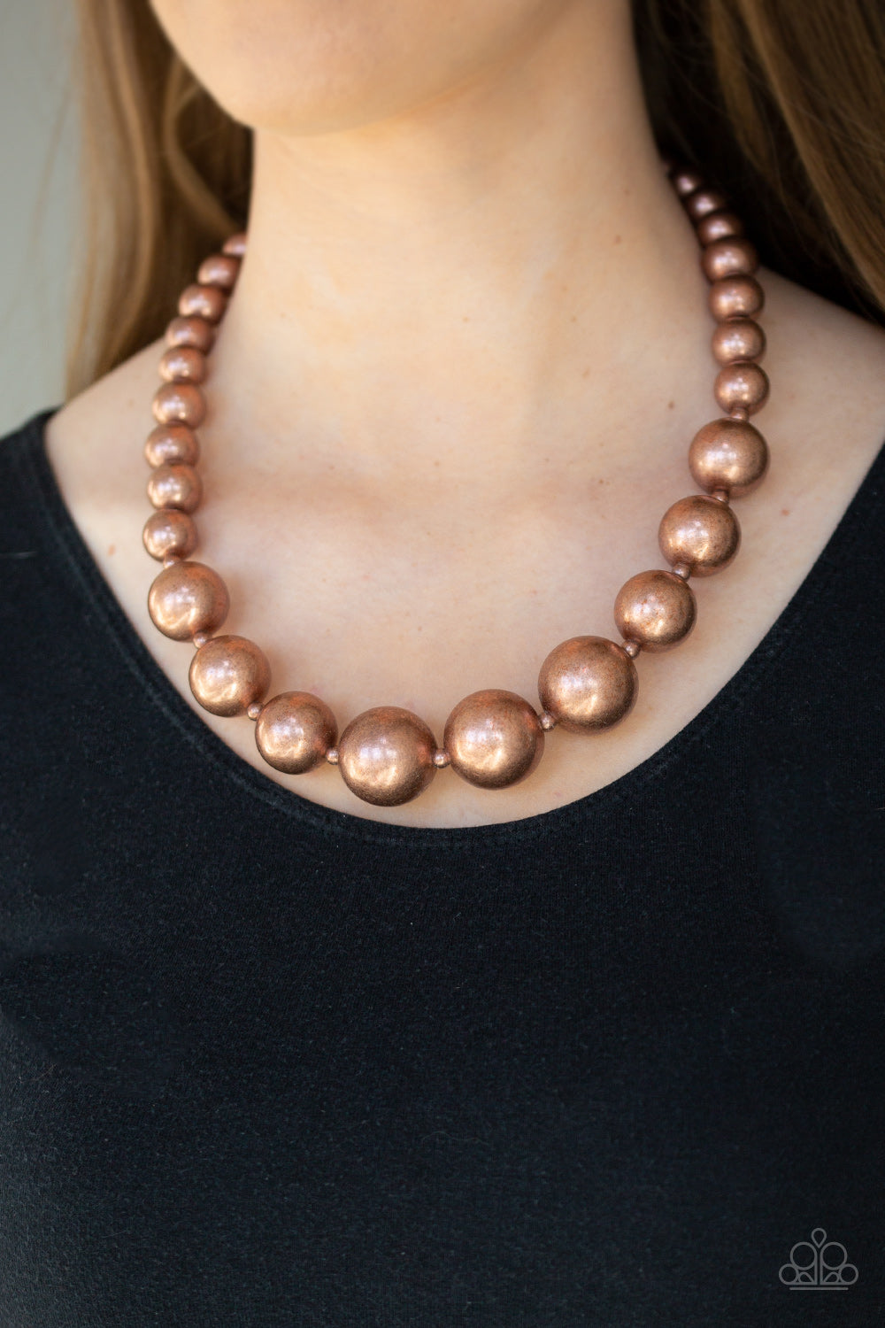Living Up To Reputation - Copper - Necklace - Paparazzi Accessories
