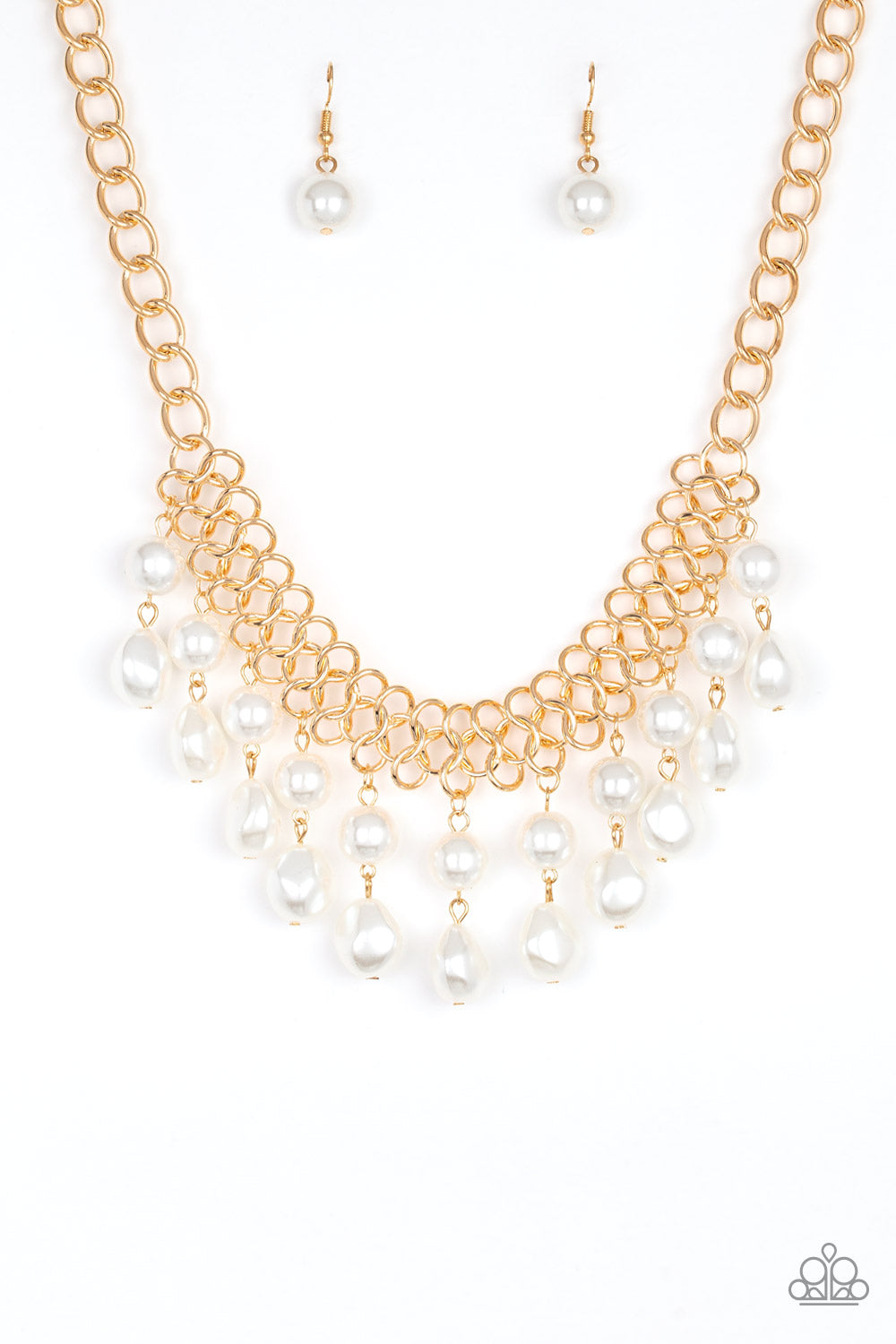 5th Avenue Fleek - Gold - Necklace - Paparazzi Accessories