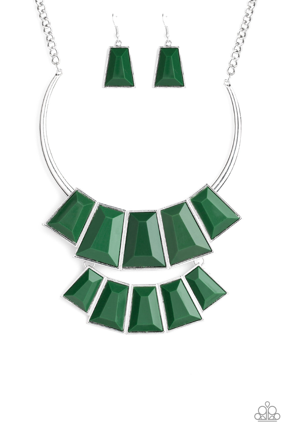 Lions, TIGRESS, and Bears - Green - Necklace - Paparazzi Accessories