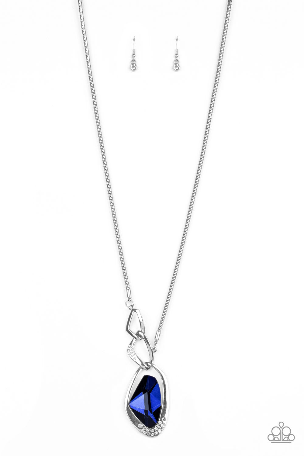 Optical Opulence - Blue - Necklace - Paparazzi Accessories