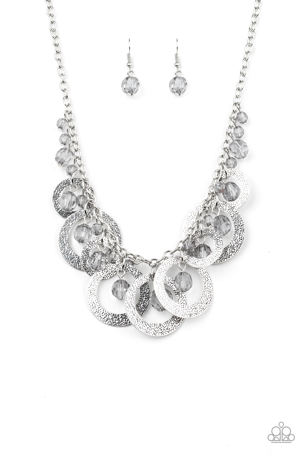 Turn It Up - Silver - Necklace - Paparazzi Accessories