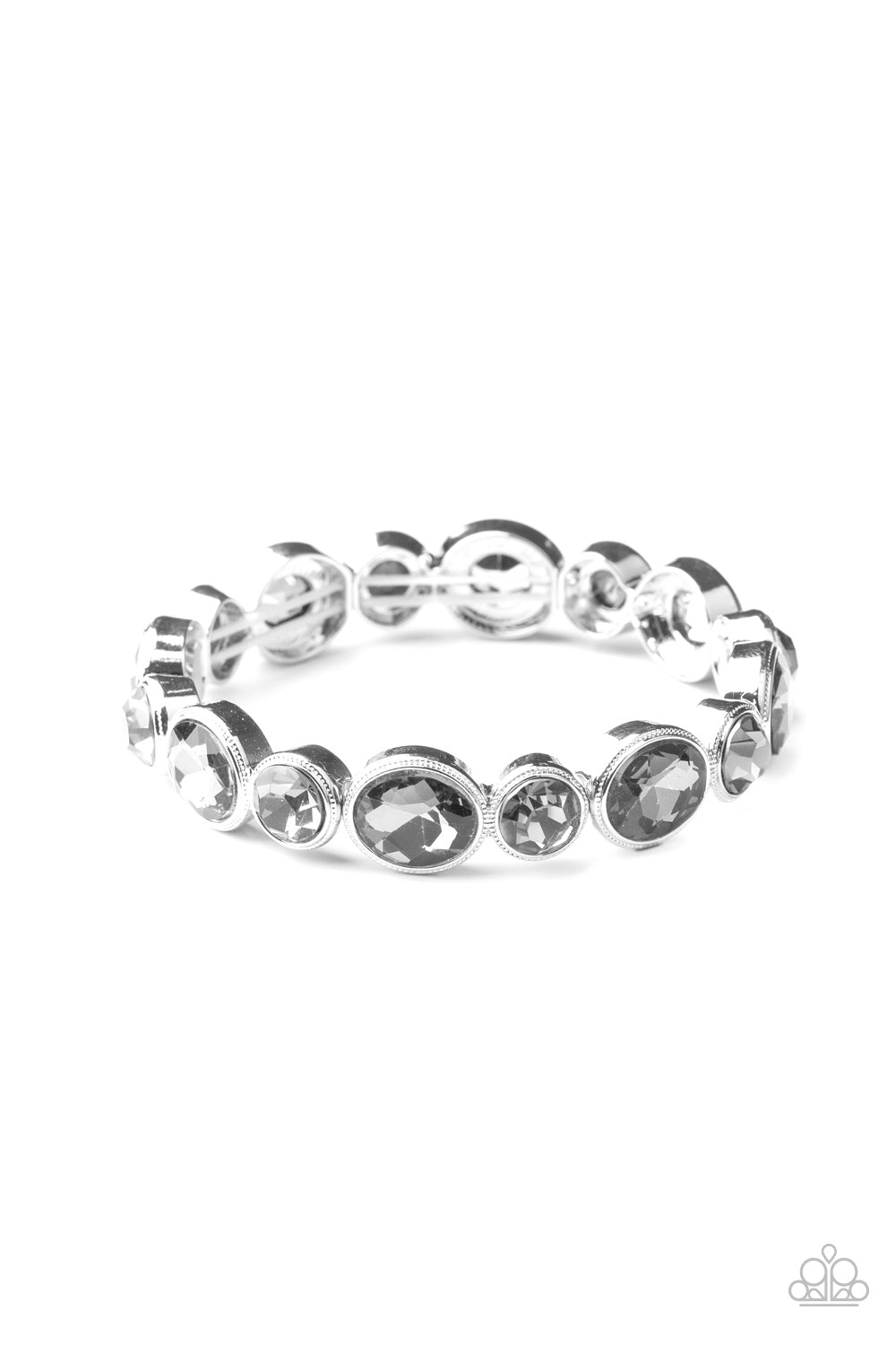 Still GLOWING Strong - Silver - Bracelets - Paparazzi Accessories