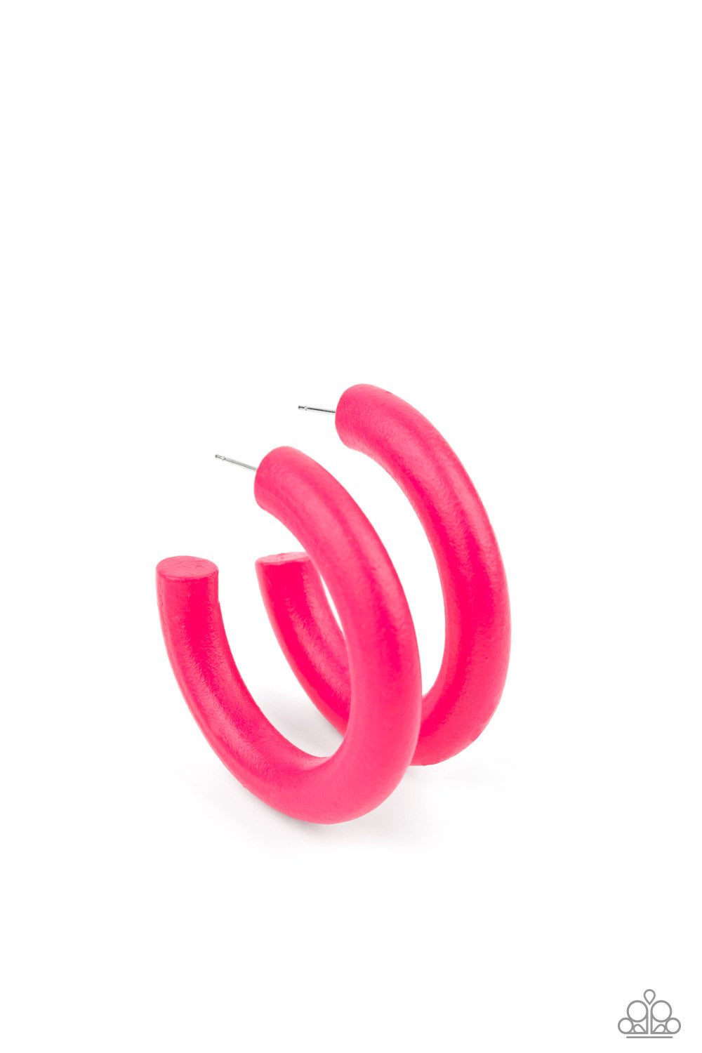Woodsy Wonder - Pink - Earrings - Paparazzi Accessories