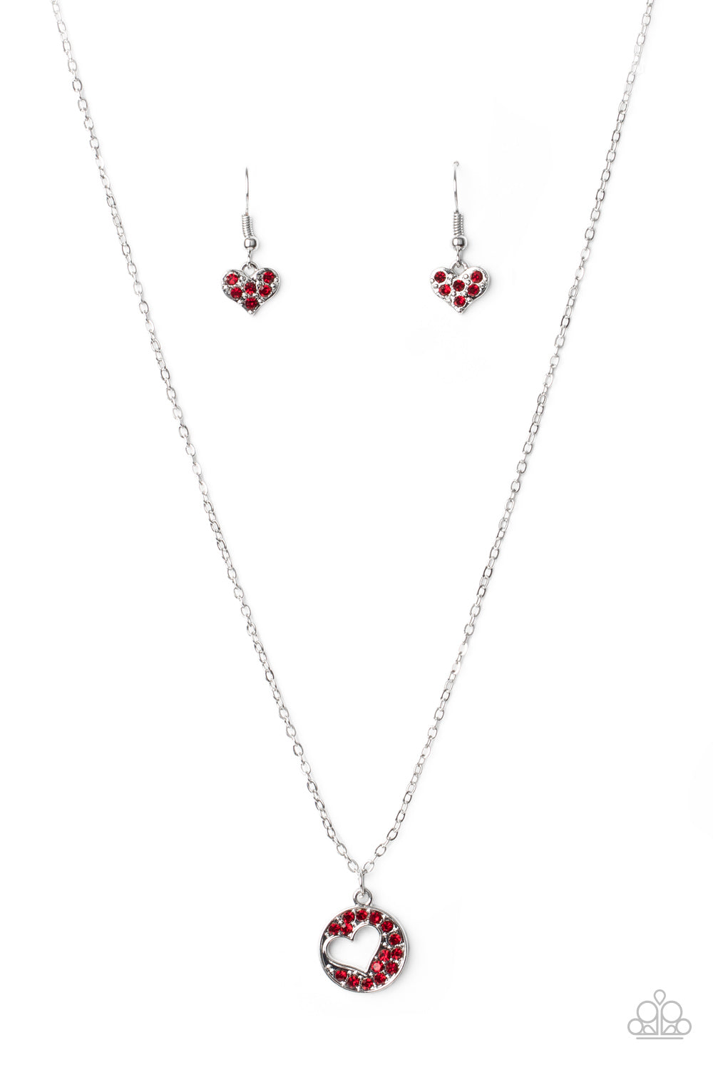 Bare Your Heart - Red - Necklace - Paparazzi Accessories
