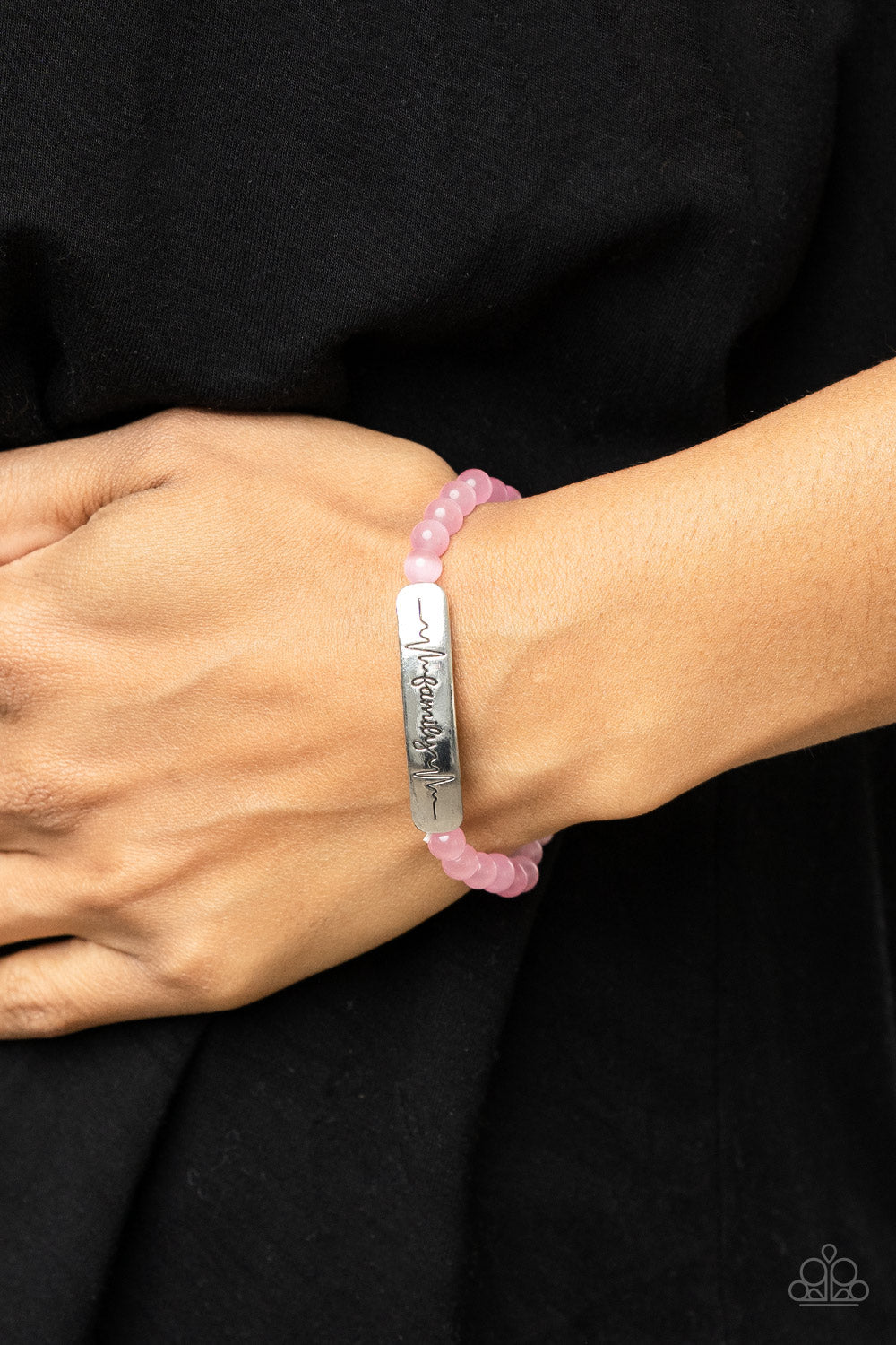 Family is Forever - Pink - Bracelets - Paparazzi Accessories