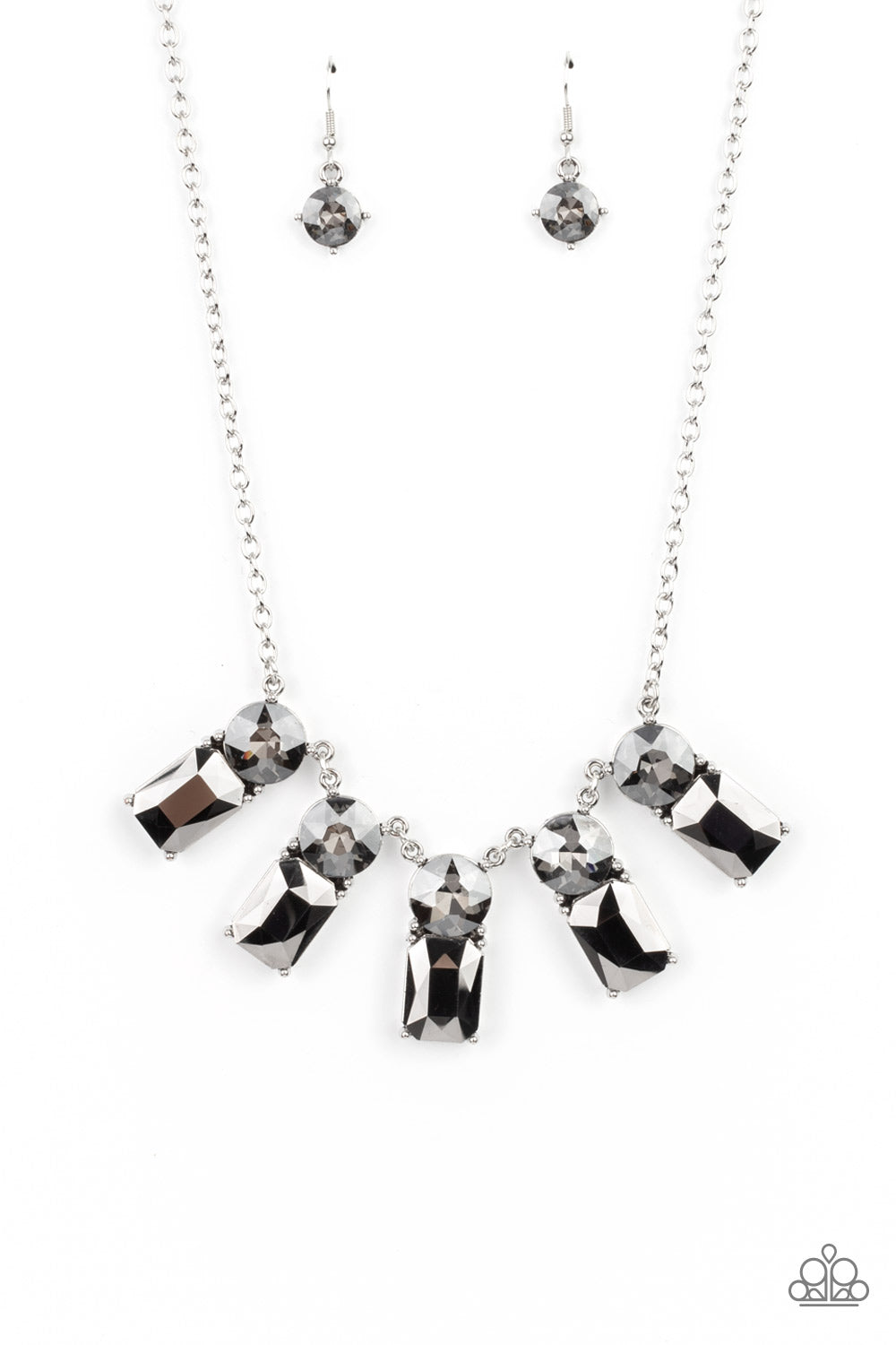 Celestial Royal - Silver - Necklace - Paparazzi Accessories