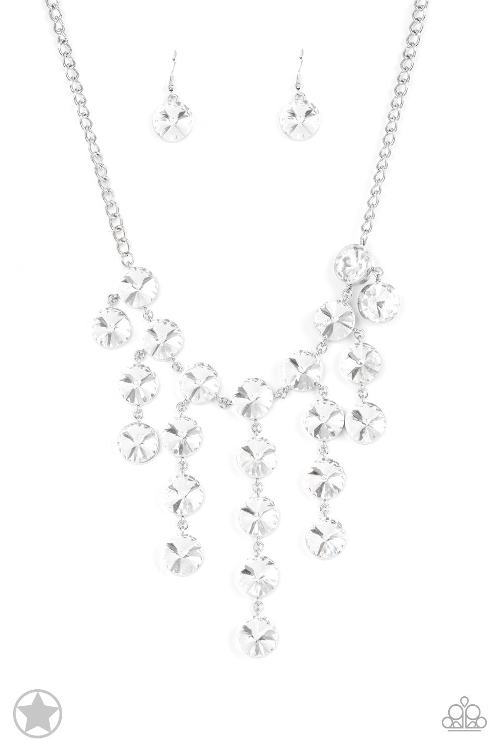 Spotlight Stunner - White - Necklaces - Paparazzi Accessories