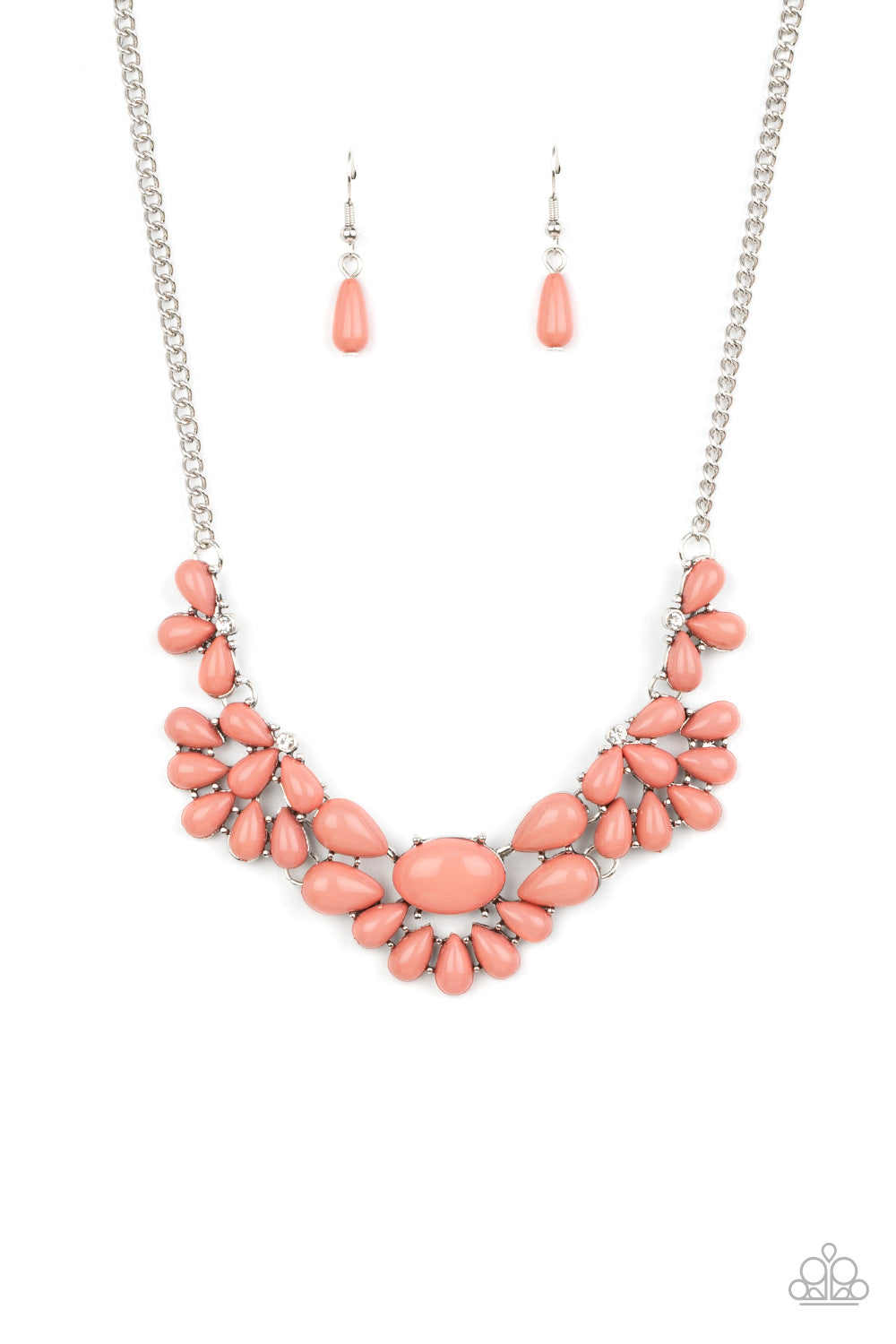 Secret GARDENISTA - Pink - Necklace - Paparazzi Accessories