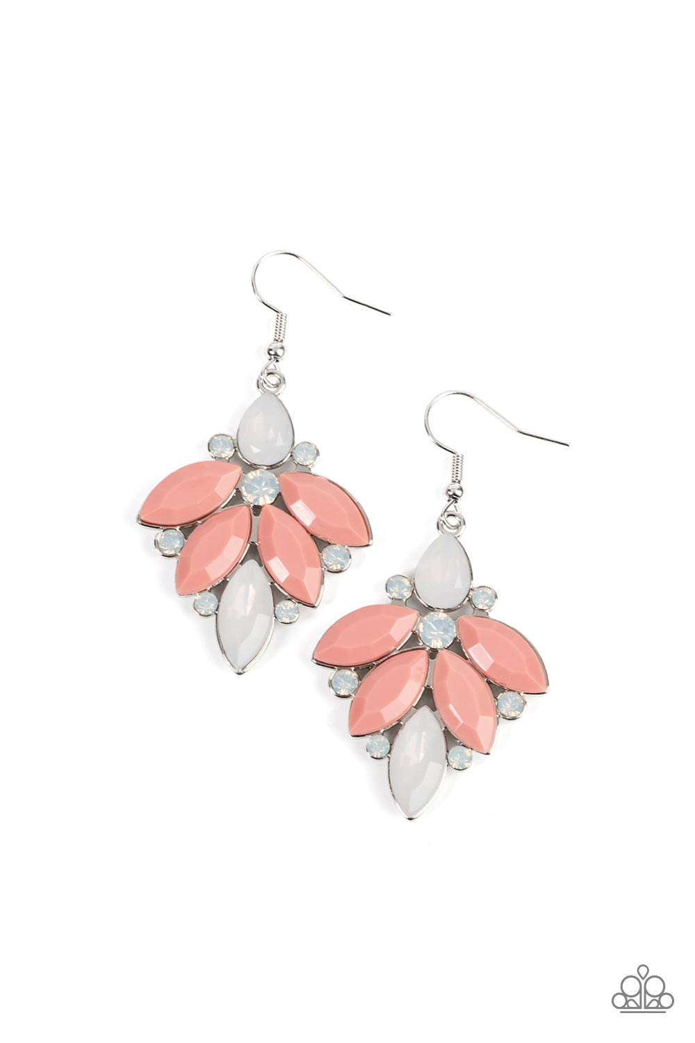 Fantasy Flair - Pink - Earrings - Paparazzi Accessories