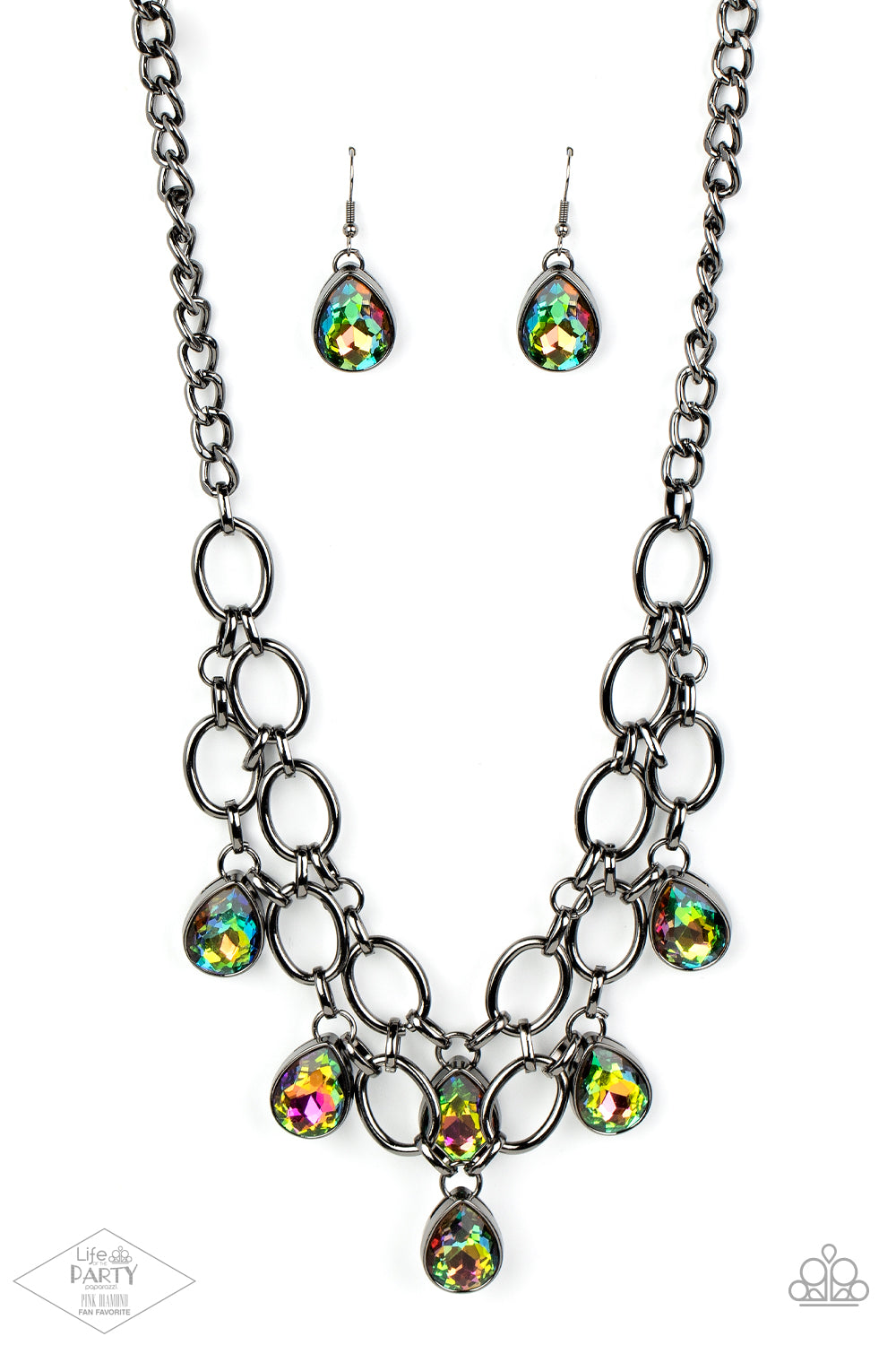 Show-Stopping Shimmer - Multi - Necklaces - Paparazzi Accessories
