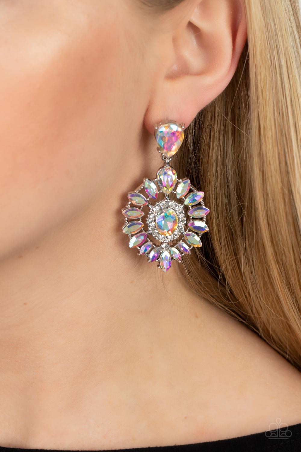 My Good LUXE Charm - Multi - Earrings - Paparazzi Accessories