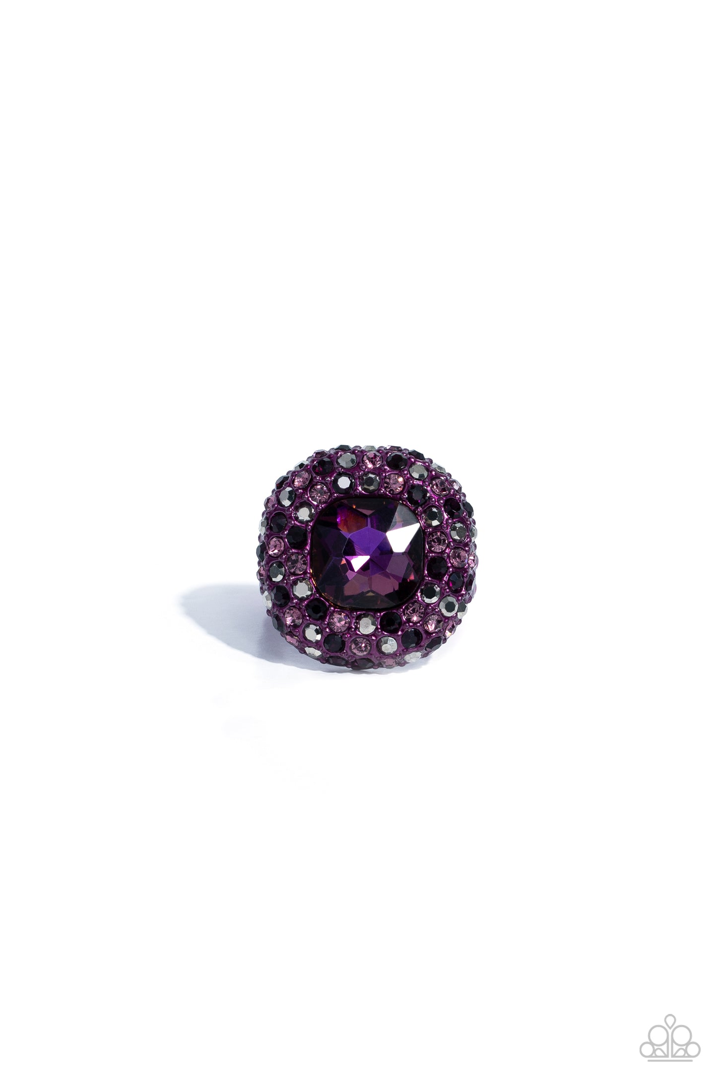Glistening Grit - Purple - Jewelry - Paparazzi Accessories