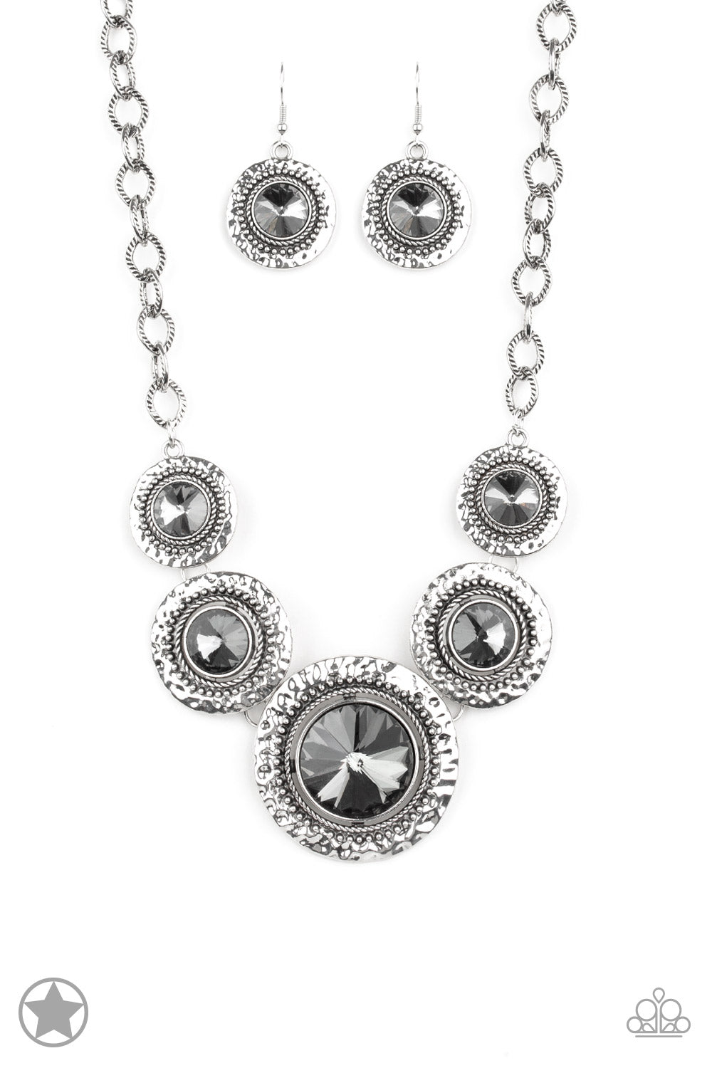 Global Glamour - Silver - Blockbuster - Paparazzi Accessories
