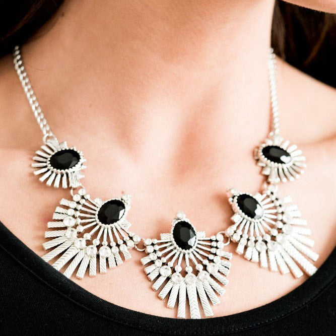 Miss YOU-niverse - Black - Necklace - Paparazzi Accessories
