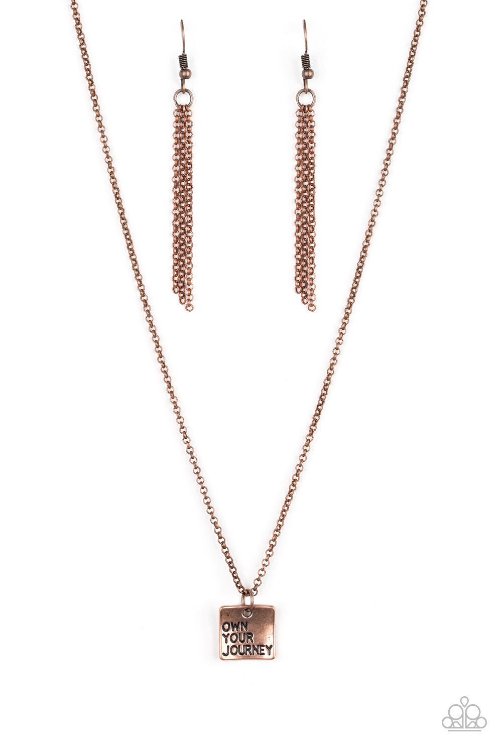 Own Your Journey - Copper - Necklace - Paparazzi Accessories