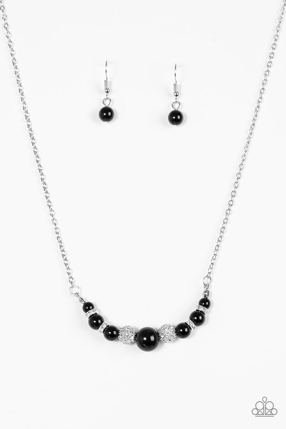 Absolutely Brilliant - Black - Necklace - Paparazzi Accessories