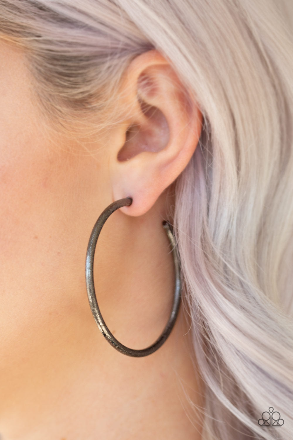 Double Or Nothing - Black - Earrings - Paparazzi Accessories