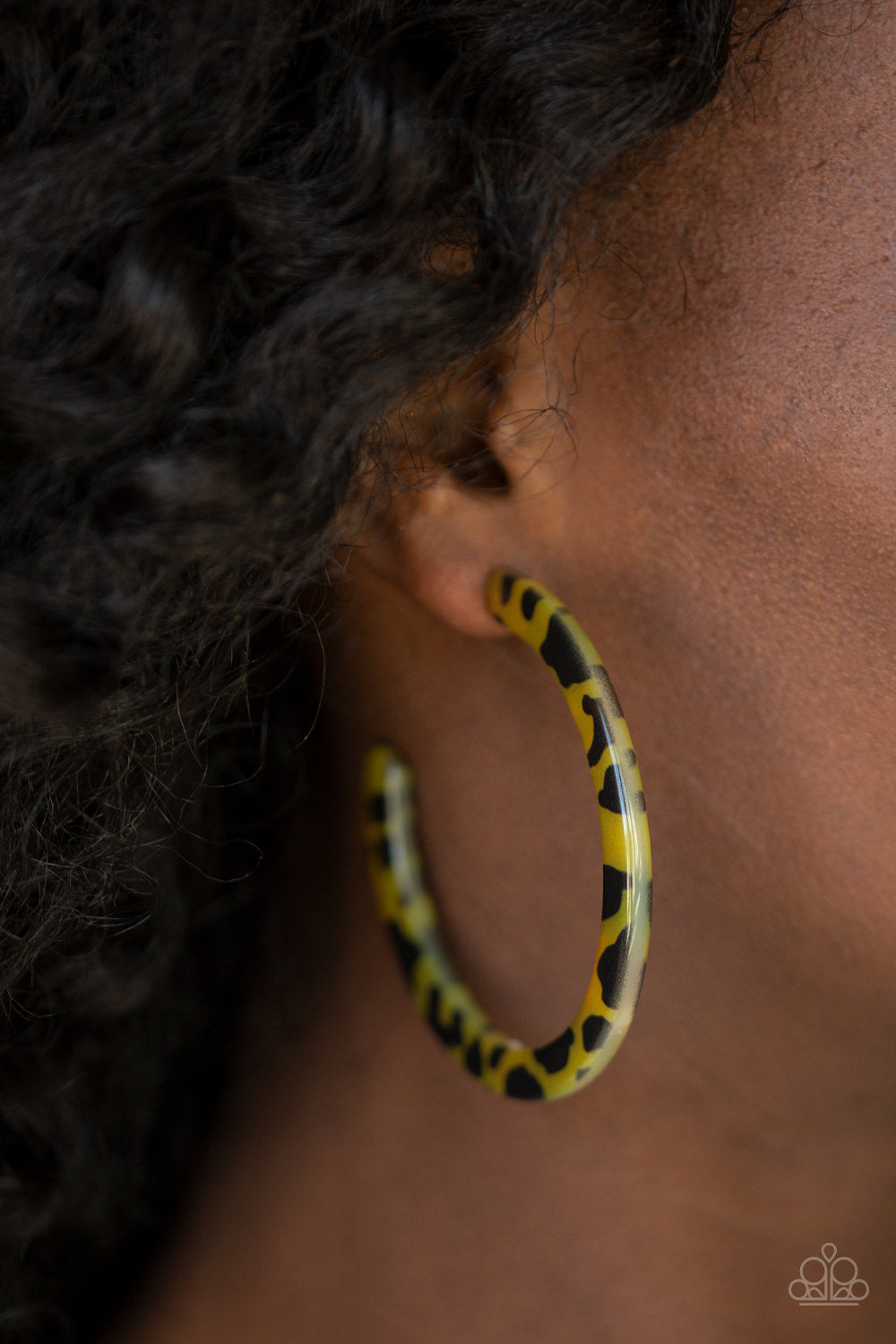 HAUTE-Blooded - Yellow - Earrings - Paparazzi Accessories